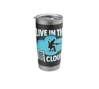 Cloud Administrator Design for a Cloud Devops Engineer Stainless Steel Insulated Tumbler