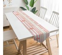 Cloud and Rain Pattern Spring Table Runner Summer Table Decoration for Party Home Kitchen Dining Holiday Decor 13x70 Inch