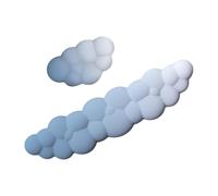 Cloud Arm Rest Keyboard Gradient Color, Non Slip, Palmrest, Keyboardrest | Comfortable Memory Foam Wrist Rest Keyboard Support Ergonomic Soft Memory Foam Cushion Hand Comfort Wrist Pad Breathable