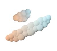 Cloud Arm Rest Keyboard Gradient Color, Non Slip, Palmrest, Keyboardrest | Comfortable Memory Foam Wrist Rest for Computer Laptop Game Desk Memory Foam Keyboard Rest Gradient Color Non Slip Mouse
