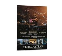 Cloud Atlas Canvas Wall Art - Epic Sci-Fi Drama, Stunning Abstract Movie Decor for Walls (13) Art Poster Canvas Painting Decor Wall Print Photo Home Modern Decorative Posters 16x24inch(40x60cm)