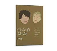 Cloud Atlas Canvas Wall Art - Epic Sci-Fi Drama, Stunning Abstract Movie Decor for Walls (15) Art Poster Canvas Painting Decor Wall Print Photo Home Modern Decorative Posters 16x24inch(40x60cm)