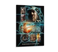 Cloud Atlas Canvas Wall Art - Epic Sci-Fi Drama, Stunning Abstract Movie Decor for Walls (17) Wall Art Poster Scroll Canvas Painting Picture Living Room Decor Home 16x24inch(40x60cm)