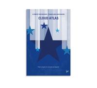 Cloud Atlas Canvas Wall Art - Epic Sci-Fi Drama, Stunning Abstract Movie Decor for Walls (2) Posters Art Print Wall Photo Paint Poster Hanging Picture Family Decor 08x12inch(20x30cm)