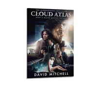 Cloud Atlas Canvas Wall Art - Epic Sci-Fi Drama, Stunning Abstract Movie Decor for Walls (3) Canvas Poster Wall Art Picture Prints Hanging Photo Decor Home Posters Artworks 24x36inch(60x90cm)