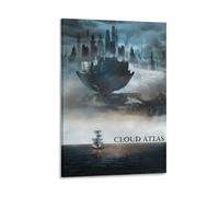 Cloud Atlas Canvas Wall Art - Epic Sci-Fi Drama, Stunning Abstract Movie Decor for Walls (9) Canvas Poster Wall Art Picture Prints Hanging Photo Decor Home Posters Artworks 08x12inch(20x30cm)