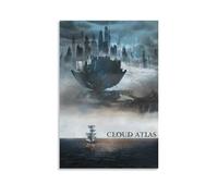Cloud Atlas Canvas Wall Art - Epic Sci-Fi Drama, Stunning Abstract Movie Decor for Walls (9) Poster Cool Artworks Painting Wall Art Canvas Prints Hanging Picture Posters 08x12inch(20x30cm)
