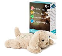 CLOUD B Calming Mini Nightlight Star Projector | Gentle Brightness | 3 Colors | 1 Constellation | Auto-Shutoff | Dream Buddies Patch the Puppy