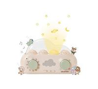 cloud.b CloudBox Audio Story Telling Night Light and Projector, One Colour One Colour