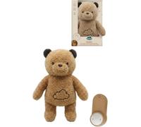 Cloud b Cookie the Breathing Bear Light & Sound Plush Nightlight | Babies & Toddlers, Soothing Heartbeat, Lullabies & White Noise, Rechargeable Sleep Aid, Stuffed Animal for Nursery