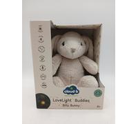 Cloud b LoveLight Buddies Billy Bunny Plush Toy with Soothing Light and Sound