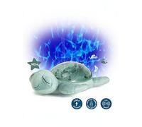 cloud.b Tranquil Turtle Green USB C Rechargeable Nightlight Ocean Projector Sleeping Aid, One Colour One Colour