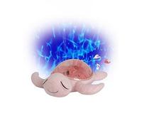 cloud.b Tranquil Turtle Pink USB C Rechargeable Nightlight Ocean Projector Sleeping Aid, One Colour One Colour