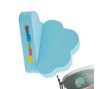 Cloud Bath Bomb, Relaxing Bath Salt Balls, 4.21x2.6x0.83 Inches Soak Fizz with Gentle Cleanse, Mineral Rich Formula, Bubble Wash Sphere with Soft Texture, Spa Soak for Women Use