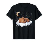 Cloud Bear Lover Sleepy Animal Napping Sleeping Bear T-Shirt
