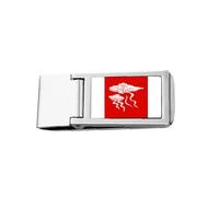 Cloud Beautiful Innovation Prosperity Slim Money Clip Stainless Holder Pocket Wallet