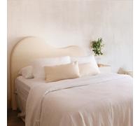 Cloud Boucle Upholstered Latte Bed Frame