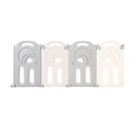 Cloud Castle Foldable Playpen 4-Panel Extension by Fortella (Gray)