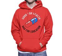 Cloud City 7 Akira Capsule Bad for Education Men's Hooded Sweatshirt Red