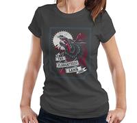 Cloud City 7 an American Werewolf in London Slaughtered Lamb Women's T-Shirt Charcoal