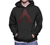 Cloud City 7 Apex Legends Distressed Logo Men's Hooded Sweatshirt Black