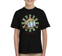 Cloud City 7 Asterix and Obelix Retro Japanese Kid's T-Shirt