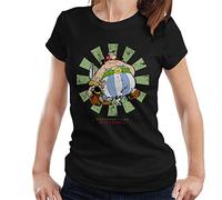 Cloud City 7 Asterix and Obelix Retro Japanese Women's T-Shirt