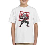 Cloud City 7 Bakugo Sumi E My Hero Academia Kid's T-Shirt White
