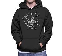 Cloud City 7 Before The Storm Fire Walk Life is Strange Men's Hooded Sweatshirt Black