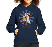 Cloud City 7 Calvin and Hobbes Retro Japanese Kid's Sweatshirt