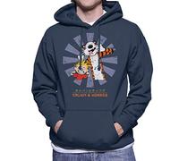 Cloud City 7 Calvin and Hobbes Retro Japanese Men's Hooded Sweatshirt