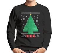 Cloud City 7 Chemistree Science Christmas Tree Men's Sweatshirt