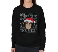 Cloud City 7 Dashing Theroux The Snow Louis Christmas Women's Sweatshirt Black