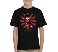 Cloud City 7 Dennis The Menace Retro Japanese Kid's T-Shirt Black
