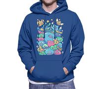 Cloud City 7 Dragon Quest Slime Party Men's Hooded Sweatshirt