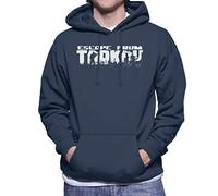 Cloud City 7 Escape from Tarkov Text Men's Hooded Sweatshirt Navy Blue