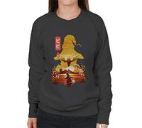Cloud City 7 Final Fantasy Vivi Orunitia Ukiyo Women's Sweatshirt Charcoal