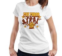 Cloud City 7 Fox Force Five Pulp Fiction Women's T-Shirt White