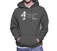 Cloud City 7 Frank Zappa Men's Hooded Sweatshirt Charcoal