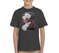 Cloud City 7 Fullmetal Alchemist Hero Montage Kid's T-Shirt Charcoal