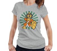 Cloud City 7 Kung Fu Master Hong Kong Phooey Women's T-Shirt Heather Grey