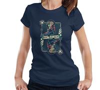 Cloud City 7 Mars Attack We Come in Peace Women's T-Shirt Navy Blue