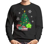 Cloud City 7 Mooncake Around The Christmas Tree Final Space Men's Sweatshirt Black