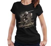 Cloud City 7 Nier Automata The Weight of The World Women's T-Shirt
