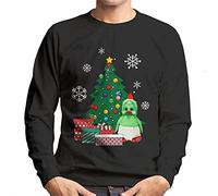 Cloud City 7 Orville The Duck Around The Christmas Tree Men's Sweatshirt Black