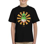 Cloud City 7 Orville The Duck Retro Japanese Kid's T-Shirt Black