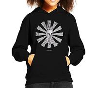 Cloud City 7 Pale King Retro Japanese Hollow Knight Kid's Hooded Sweatshirt