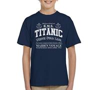 Cloud City 7 RMS Titanic Maiden Voyage Kid's T-Shirt