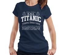 Cloud City 7 RMS Titanic Maiden Voyage Women's T-Shirt