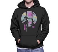 Cloud City 7 Samurai Champloo Chillhop Men's Hooded Sweatshirt Black